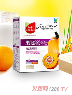 初朵盒裝南瓜果蔬配方米粉