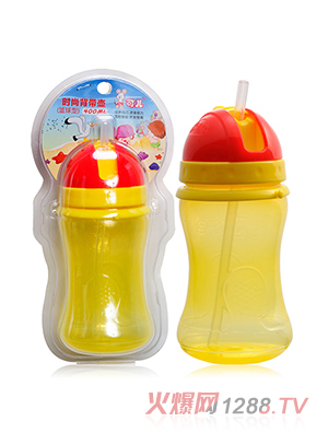可兒KR-5106時尚背帶壺 籃球型 400ml
