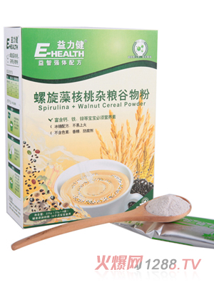 益力健螺旋藻核桃雜糧谷物粉