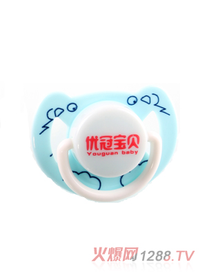 優(yōu)冠寶貝安撫奶嘴藍(lán)色