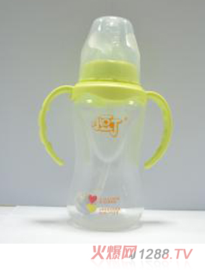 小豆丁感溫標(biāo)口PP奶瓶160ml