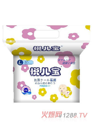 悅兒寶茶爽尿片L碼