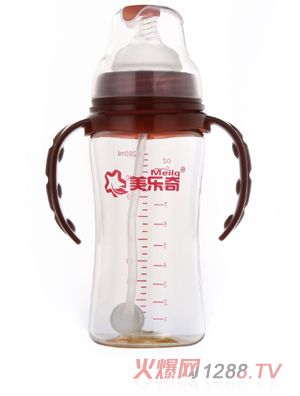 美樂奇寬口徑PPSU奶瓶280ML