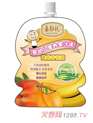 嘉能優(yōu)黃桃香蕉嬰幼兒營養(yǎng)果汁