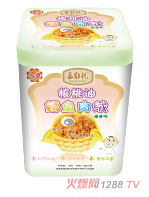 嘉能優(yōu)鱈魚肉絨（海苔味）