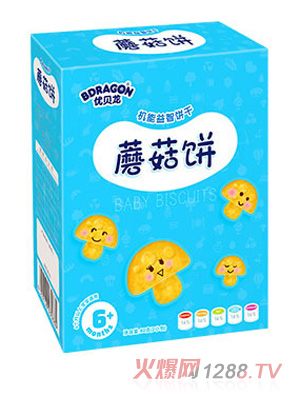 優(yōu)貝龍蘑菇餅
