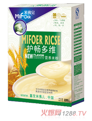 嘉寶米佛兒護(hù)腸多維營養(yǎng)米粉全段