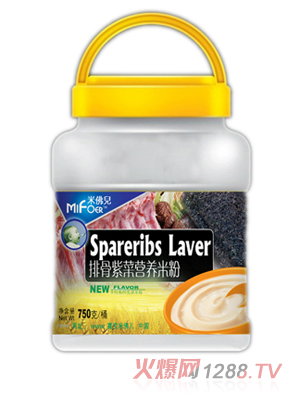 嘉寶米佛兒排骨紫菜營養(yǎng)米粉全段