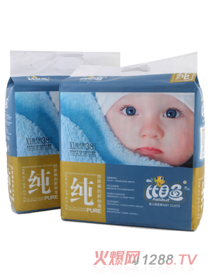 比目魚(yú)加棉快吸純品質(zhì)嬰兒紙尿褲XL碼38片