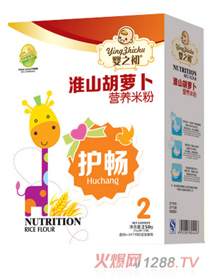 嬰之初淮山胡蘿卜護(hù)暢營(yíng)養(yǎng)米粉