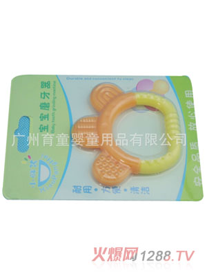 小胖孩寶寶搖鈴磨牙器