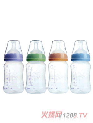 寶恩8安士寬口徑PP奶瓶240ml