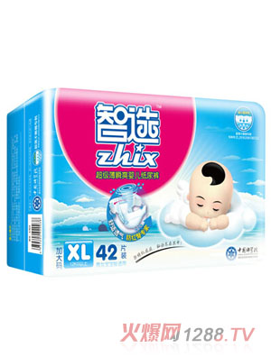 智選超級薄瞬爽嬰兒紙尿褲XL碼42片