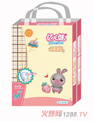 億兒健親柔芯紙尿片M碼