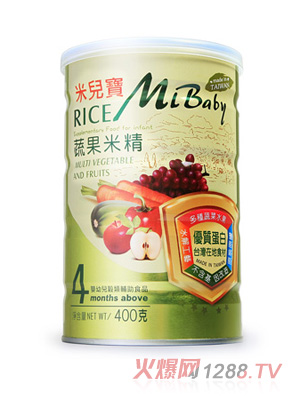 米兒寶蔬果米精