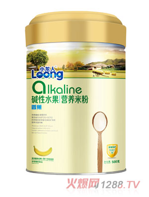 小龍人香蕉堿性水果營(yíng)養(yǎng)米粉