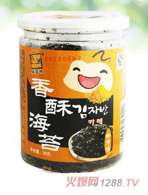 海多味香酥海苔30克（咖喱味）
