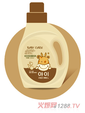 露伊兒植物精純五效合一洗衣液2000ml