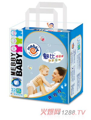 mebby魅比魅比成長褲XL碼22片