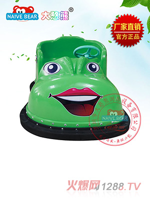 大憨熊大頭鞋碰碰車（綠色）