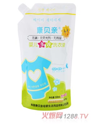 康貝親寶寶抑菌除螨洗滌劑500ml袋裝