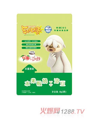 嘟噠水蜜桃味小溶豆