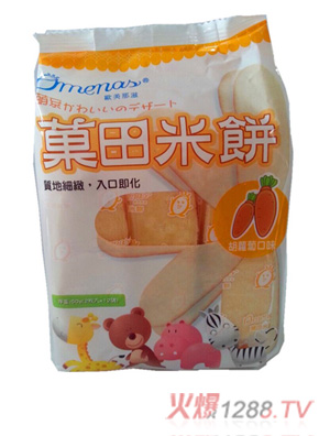 歐美那滋菓田米餅胡蘿卜