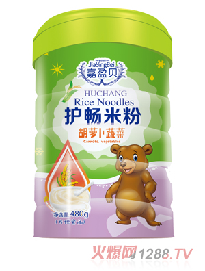 嘉盈貝胡蘿卜蔬菜護暢米粉