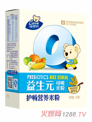 嚶嚶噯益生元護暢營養(yǎng)米粉
