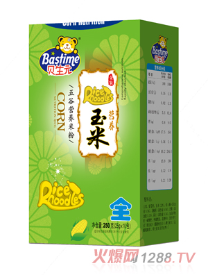 貝生元五谷營養(yǎng)玉米粉米粉盒裝