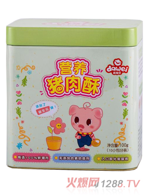 達(dá)維貝益生元營養(yǎng)豬肉酥