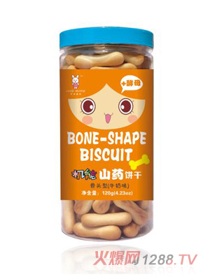 艾米寶貝機(jī)能山藥餅干骨頭型-牛奶味