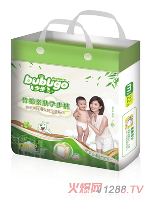 bubugo竹棉親膚學(xué)步褲