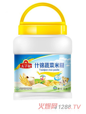 太子健天睿系列什錦蔬菜米糊特惠裝