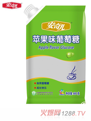 安奇兒天智系列蘋果味葡萄糖瓶嘴袋