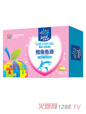 凡諾迪鱈魚魚油凝膠糖果