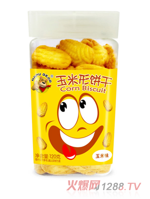 HAMU BEAR玉米形餅干-玉米味