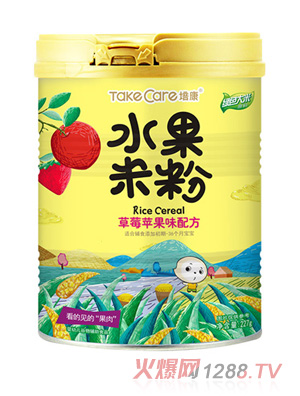 培康悠萃水果米粉-草莓蘋果配方