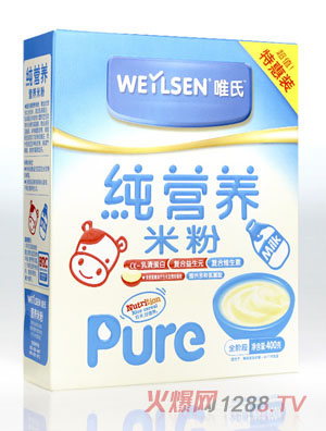 唯氏純營養(yǎng)米粉400克