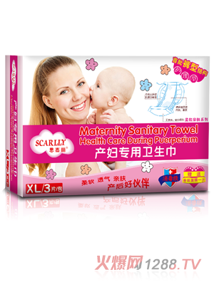 思嘉麗產(chǎn)婦專(zhuān)用衛(wèi)生巾XL