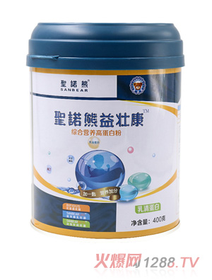 圣諾熊益壯康綜合營養(yǎng)高蛋白粉400g