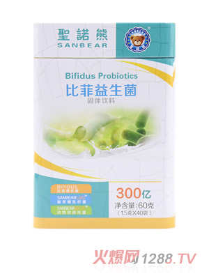 圣諾熊比菲益生菌40袋