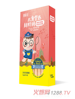 東極海兒童營養(yǎng)鮮蝦棒15g10支