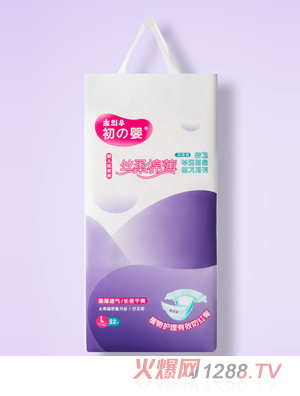 初之嬰絲柔棉薄嬰兒紙尿褲L52