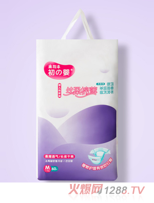 初之嬰絲柔棉薄嬰兒紙尿褲M60
