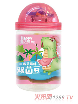 嘿皮尼雙菌豆牛奶草莓味