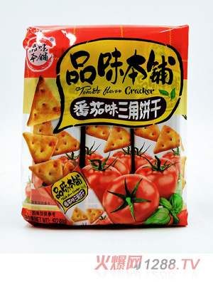 品味本鋪番茄味三角餅192G
