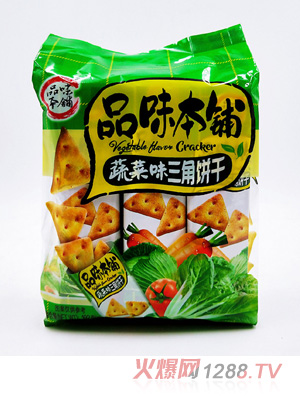 品味本鋪蔬菜味三角餅192G