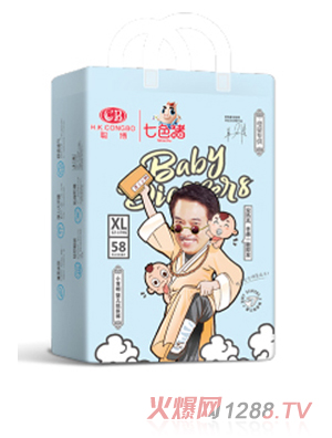 七色豬熱惠雙熱風(fēng)系紙尿褲