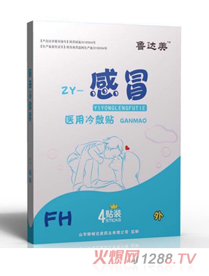 魯達(dá)美醫(yī)用冷敷貼-風(fēng)寒感冒